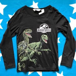 H&M Jurassic World Dinosaur Long Sleeve Boys 6-8